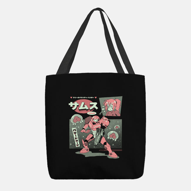 Bounty Hunter From Space-None-Basic Tote-Bag-ilustrata