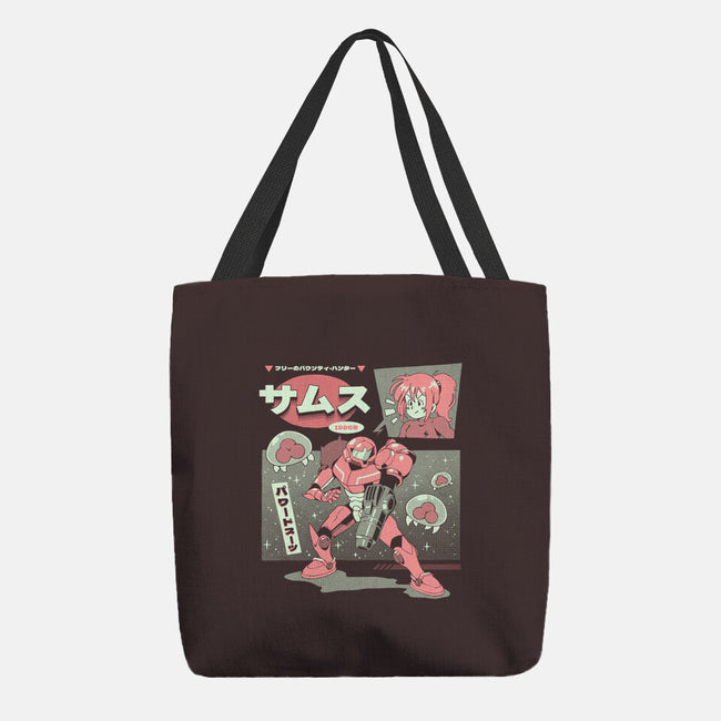 Bounty Hunter From Space-None-Basic Tote-Bag-ilustrata