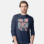 Bounty Hunter From Space-Mens-Long Sleeved-Tee-ilustrata