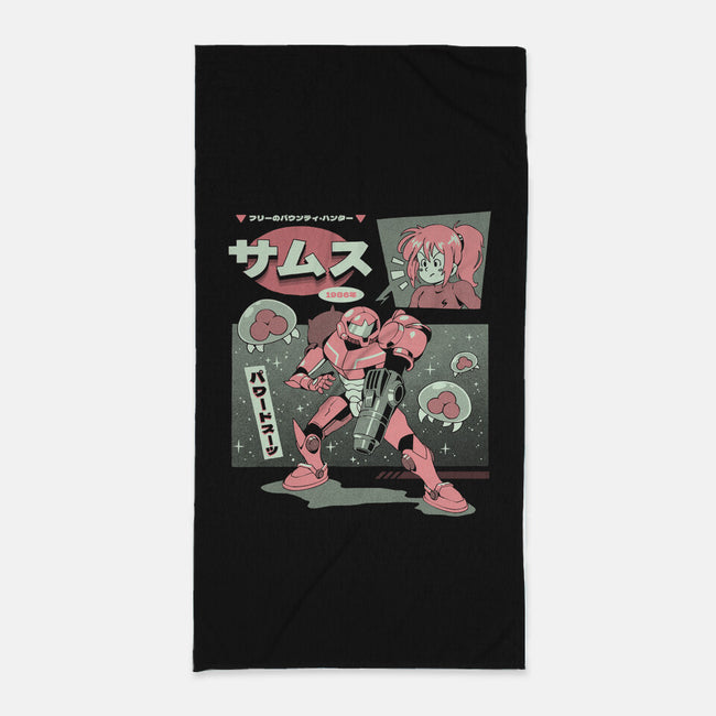 Bounty Hunter From Space-None-Beach-Towel-ilustrata