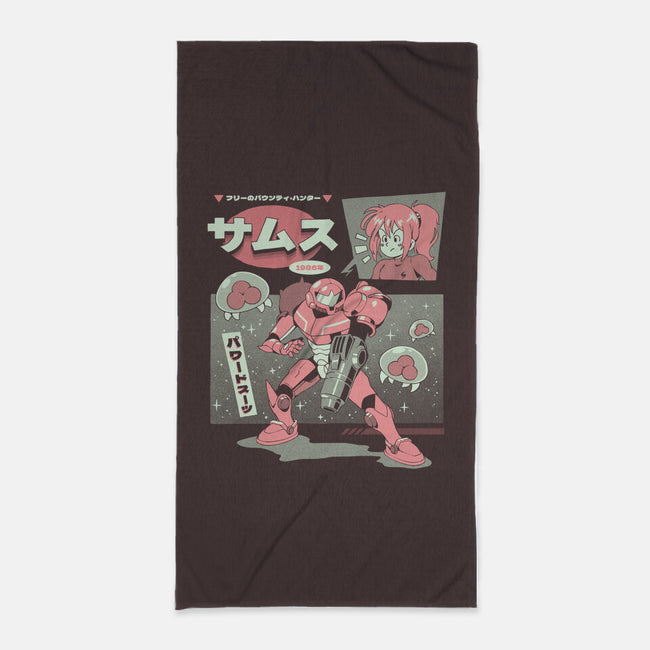 Bounty Hunter From Space-None-Beach-Towel-ilustrata