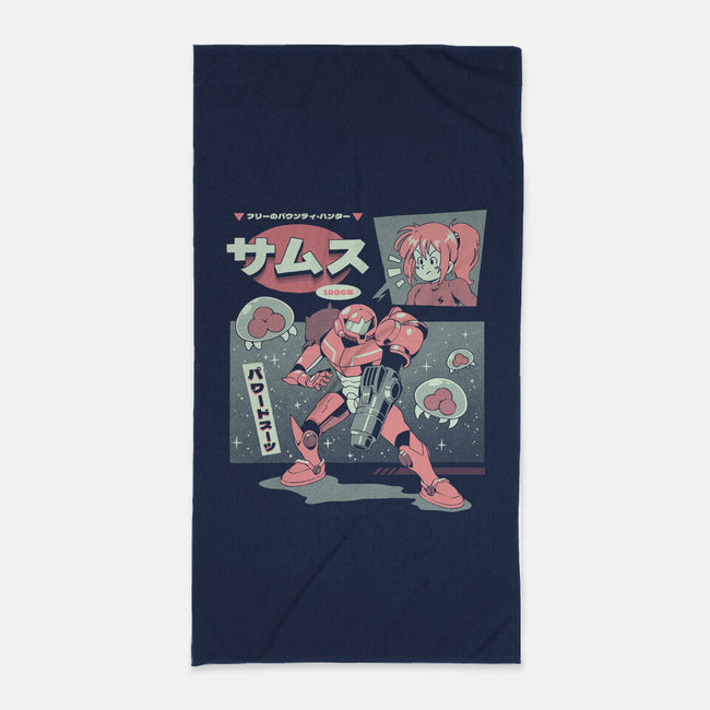 Bounty Hunter From Space-None-Beach-Towel-ilustrata