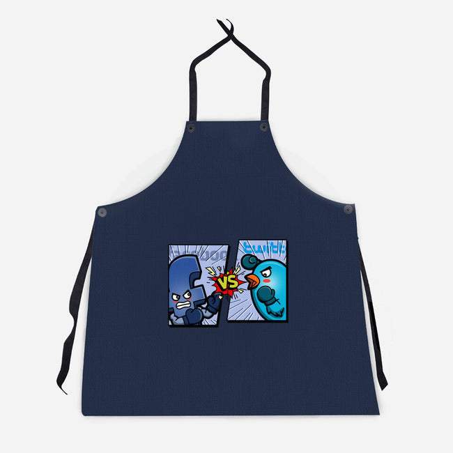 Big Tech Cage Match-Unisex-Kitchen-Apron-Boggs Nicolas