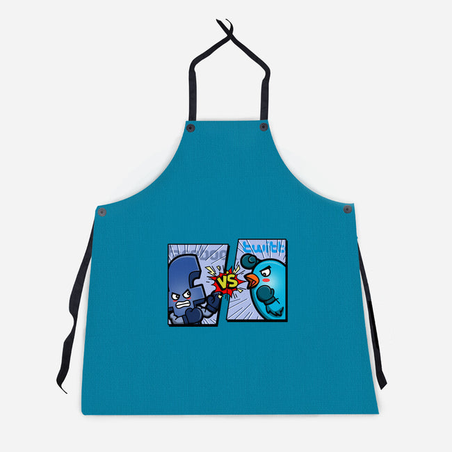 Big Tech Cage Match-Unisex-Kitchen-Apron-Boggs Nicolas