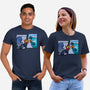 Big Tech Cage Match-Unisex-Basic-Tee-Boggs Nicolas