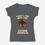 Adorable Sweetness-Womens-V-Neck-Tee-Weird & Punderful