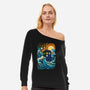 The Great Tardis-Womens-Off Shoulder-Sweatshirt-kharmazero