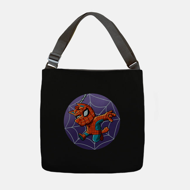 Spiderbluey-None-Adjustable Tote-Bag-nickzzarto