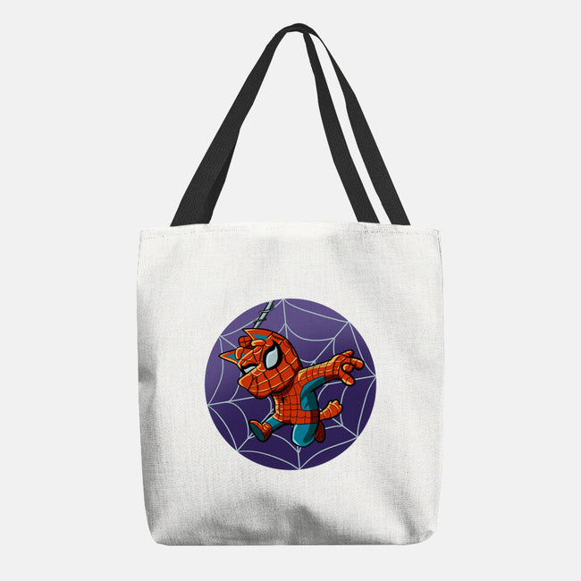 Spiderbluey-None-Basic Tote-Bag-nickzzarto