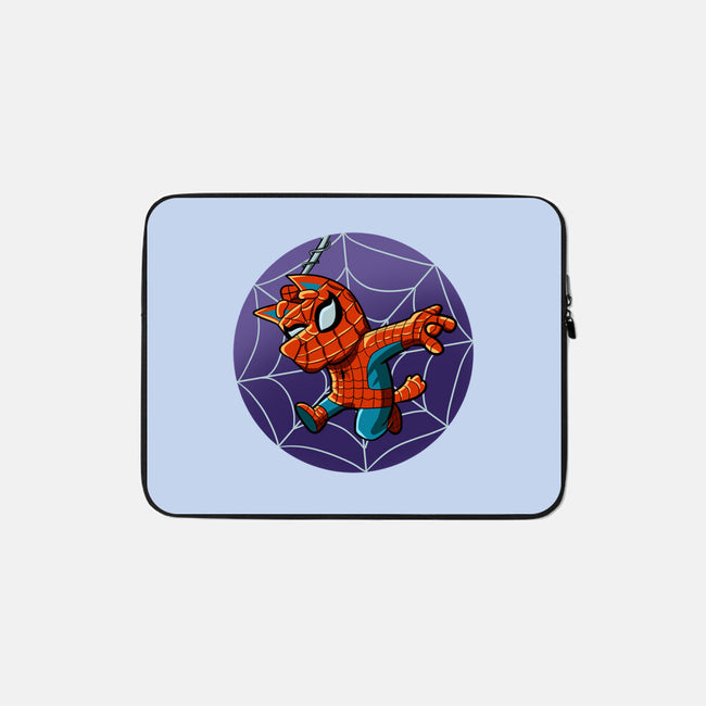 Spiderbluey-None-Zippered-Laptop Sleeve-nickzzarto