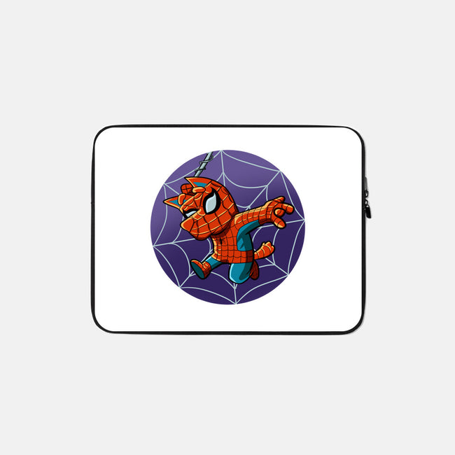 Spiderbluey-None-Zippered-Laptop Sleeve-nickzzarto