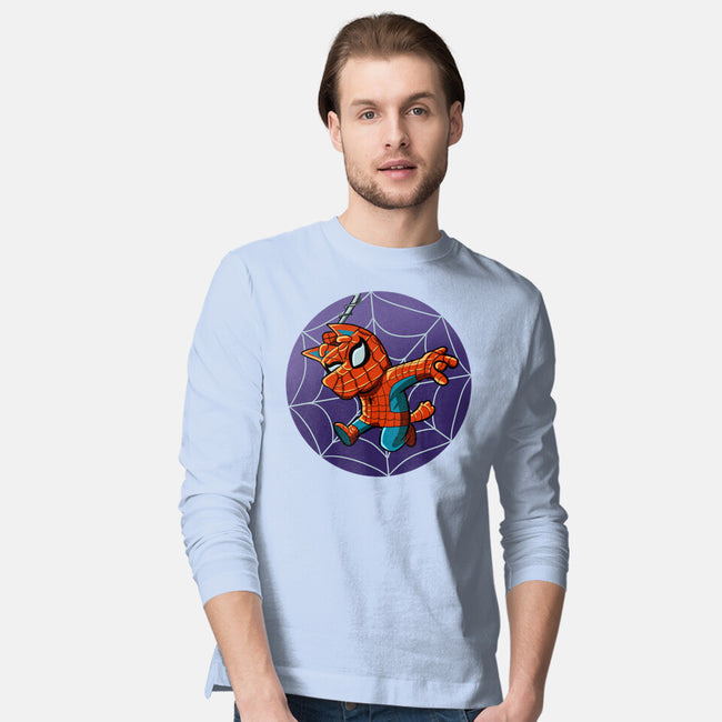 Spiderbluey-Mens-Long Sleeved-Tee-nickzzarto