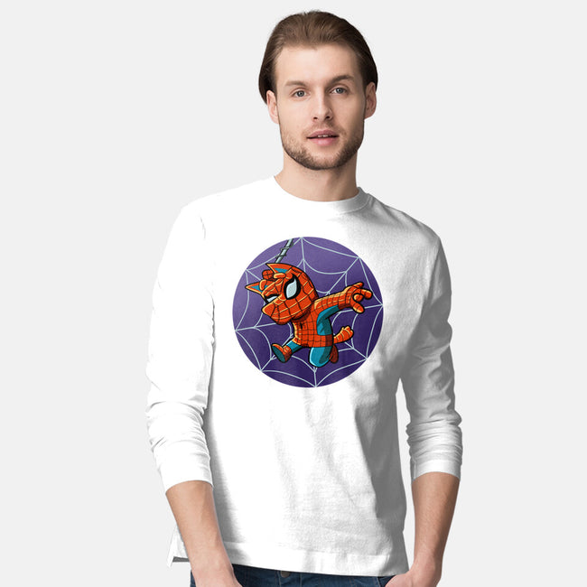 Spiderbluey-Mens-Long Sleeved-Tee-nickzzarto