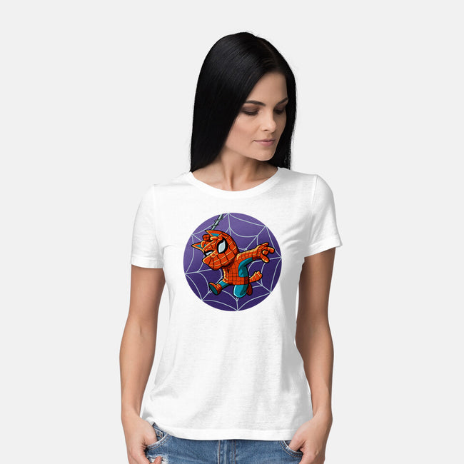 Spiderbluey-Womens-Basic-Tee-nickzzarto