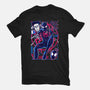 Spiderman Miles Morales-Womens-Fitted-Tee-Panchi Art