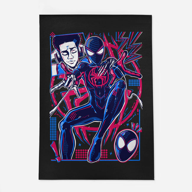 Spiderman Miles Morales-None-Indoor-Rug-Panchi Art