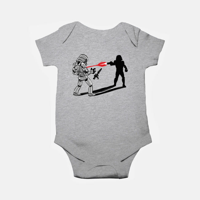 Shadow Battle-Baby-Basic-Onesie-zascanauta