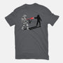 Shadow Battle-Womens-Fitted-Tee-zascanauta