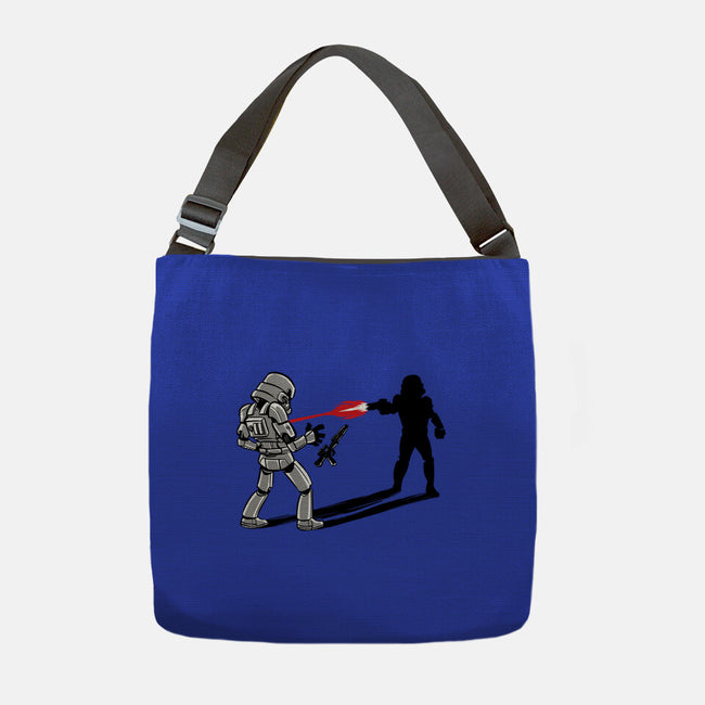 Shadow Battle-None-Adjustable Tote-Bag-zascanauta