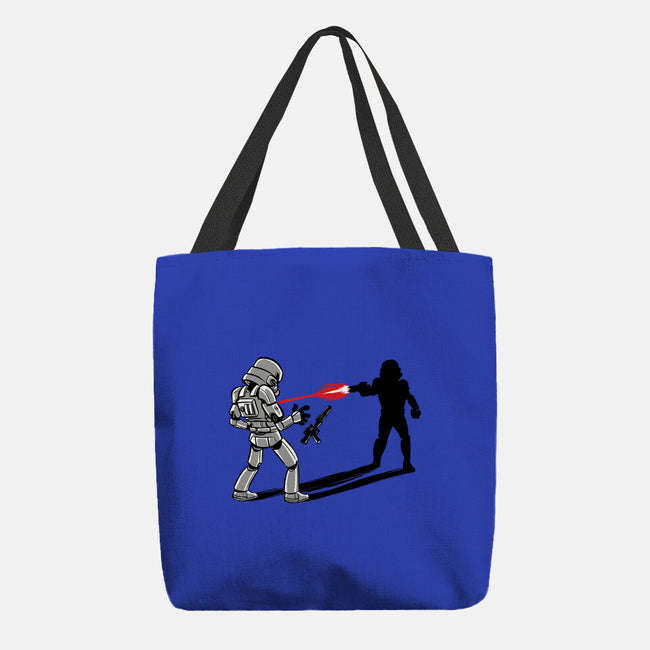 Shadow Battle-None-Basic Tote-Bag-zascanauta