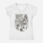 The Hero's Journey-Womens-V-Neck-Tee-ilustrata