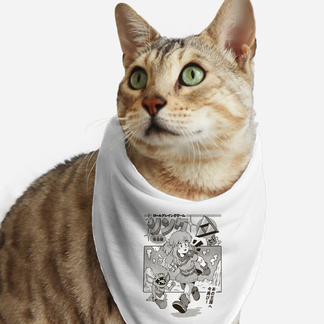 The Hero's Journey-Cat-Bandana-Pet Collar-ilustrata