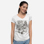 The Hero's Journey-Womens-V-Neck-Tee-ilustrata