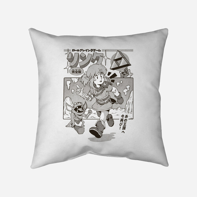 The Hero's Journey-None-Non-Removable Cover w Insert-Throw Pillow-ilustrata