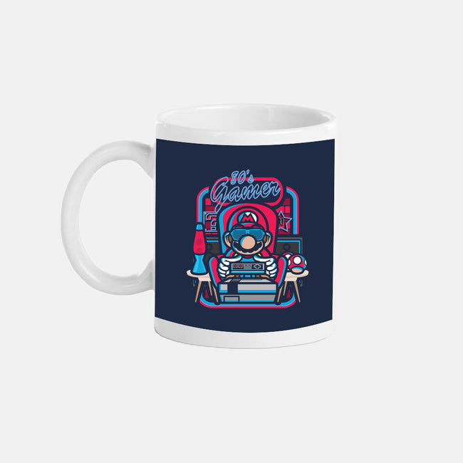 80s Gamer Room-None-Mug-Drinkware-jrberger