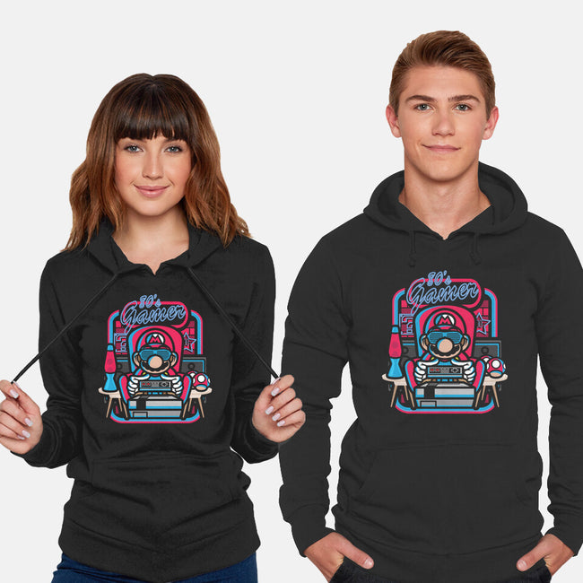 80s Gamer Room-Unisex-Pullover-Sweatshirt-jrberger