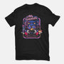 90s Gamer Room-Womens-Fitted-Tee-jrberger