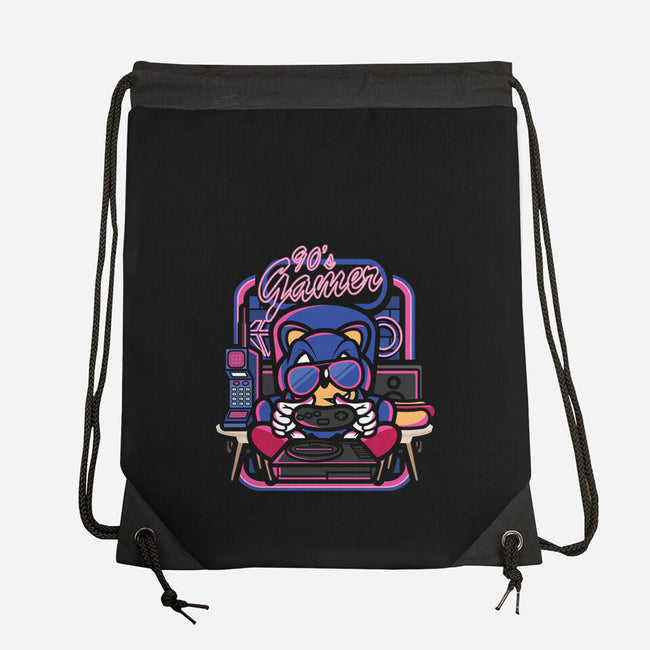 90s Gamer Room-None-Drawstring-Bag-jrberger