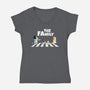 Family This Way-Womens-V-Neck-Tee-MaxoArt