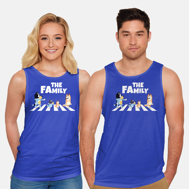 Family This Way-Unisex-Basic-Tank-MaxoArt