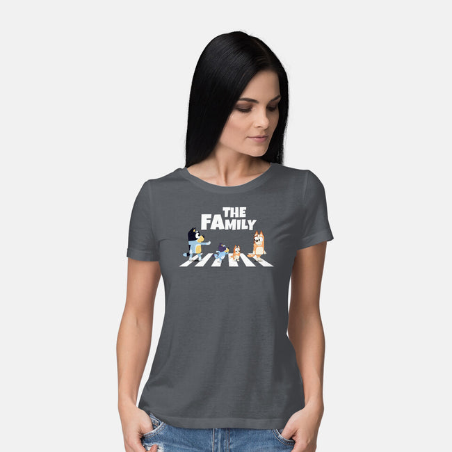 Family This Way-Womens-Basic-Tee-MaxoArt