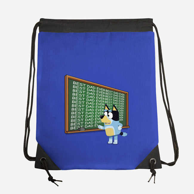 Best Dad Ever-None-Drawstring-Bag-MaxoArt