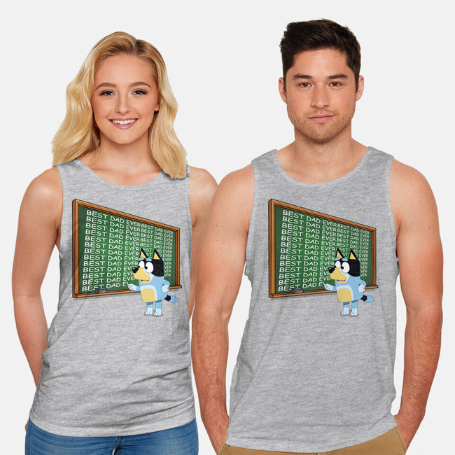 Best Dad Ever-Unisex-Basic-Tank-MaxoArt