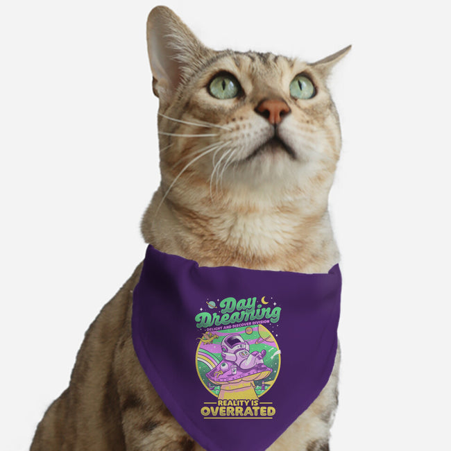 Daydream Astronaut-Cat-Adjustable-Pet Collar-Studio Mootant