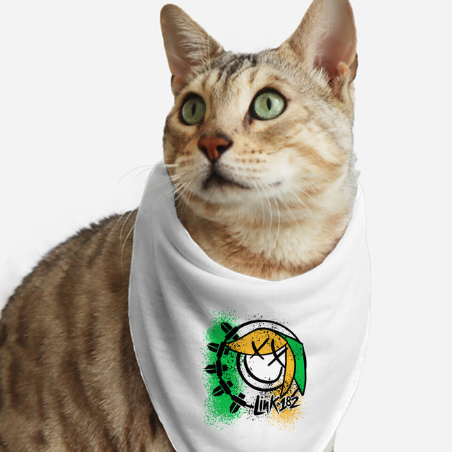 Hyrulean Pop Punk Is Not Dead-Cat-Bandana-Pet Collar-Aarons Art Room