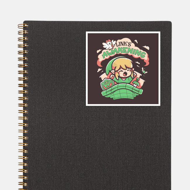 Link's Awakening-None-Glossy-Sticker-Ca Mask