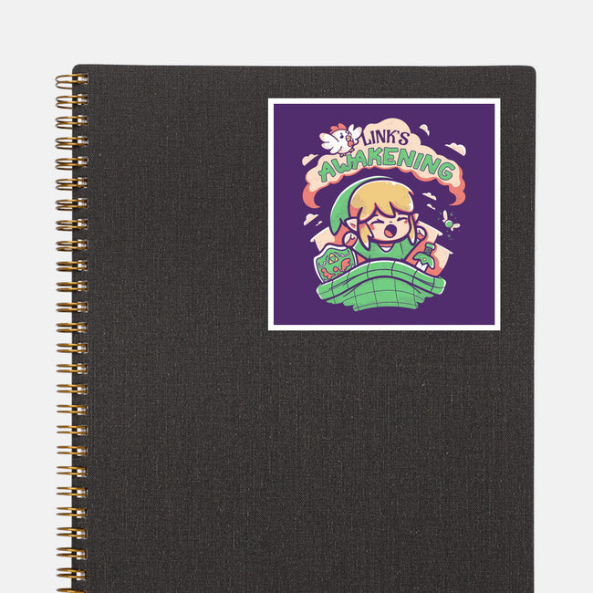 Link's Awakening-None-Glossy-Sticker-Ca Mask