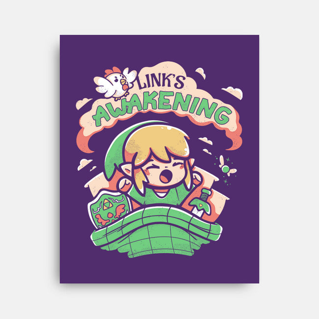 Link's Awakening-None-Stretched-Canvas-Ca Mask