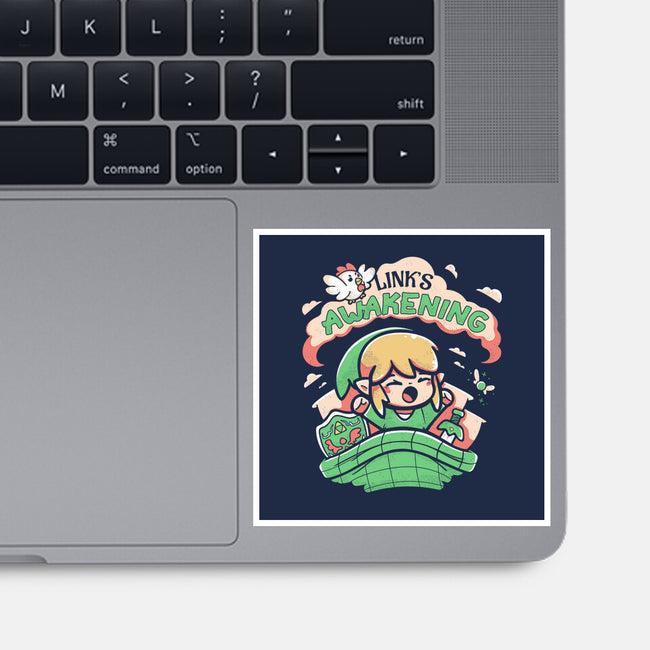 Link's Awakening-None-Glossy-Sticker-Ca Mask