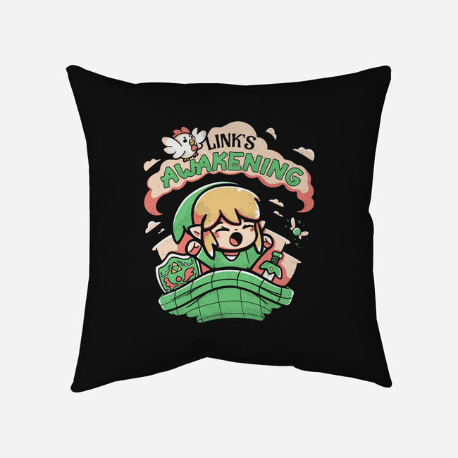 Link's Awakening-None-Removable Cover w Insert-Throw Pillow-Ca Mask