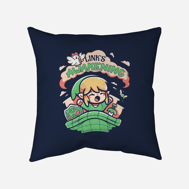 Link's Awakening-None-Removable Cover-Throw Pillow-Ca Mask