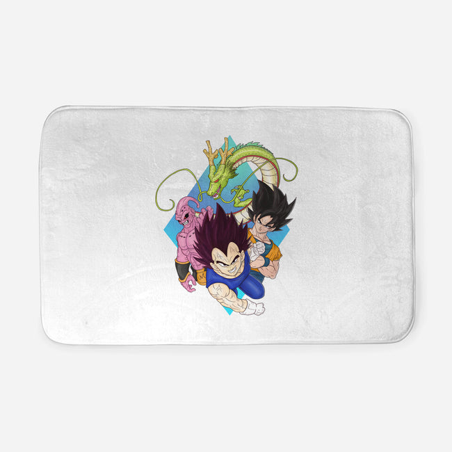 Dragon Ball Crew-None-Memory Foam-Bath Mat-MaxoArt