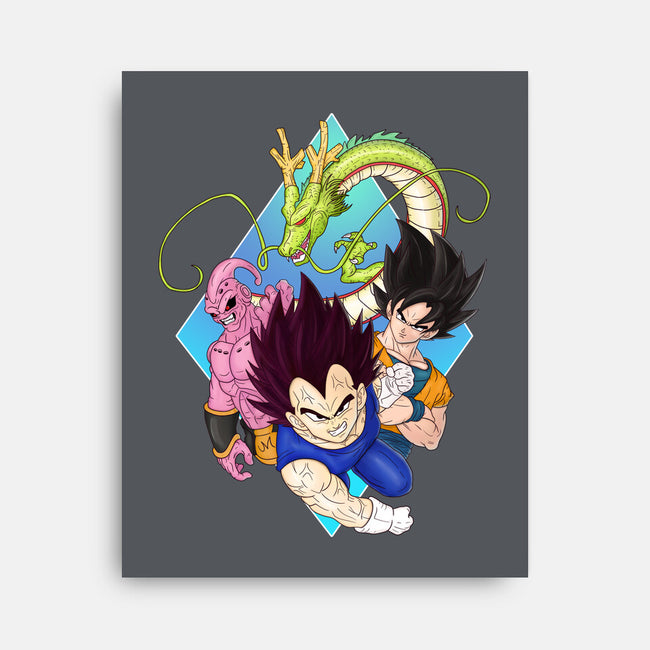 Dragon Ball Crew-None-Stretched-Canvas-MaxoArt