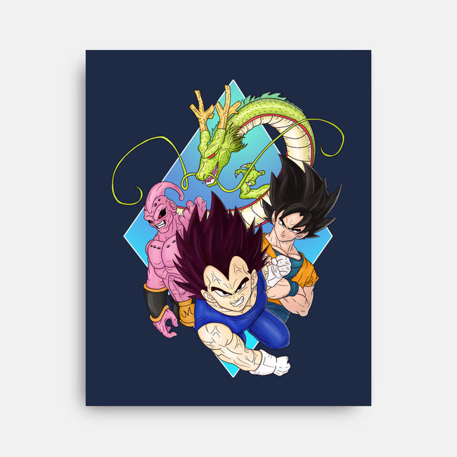 Dragon Ball Crew-None-Stretched-Canvas-MaxoArt