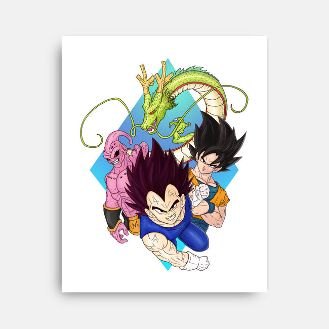 Dragon Ball Crew-None-Stretched-Canvas-MaxoArt