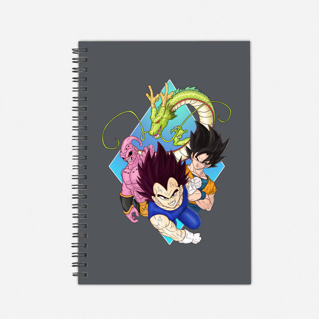 Dragon Ball Crew-None-Dot Grid-Notebook-MaxoArt